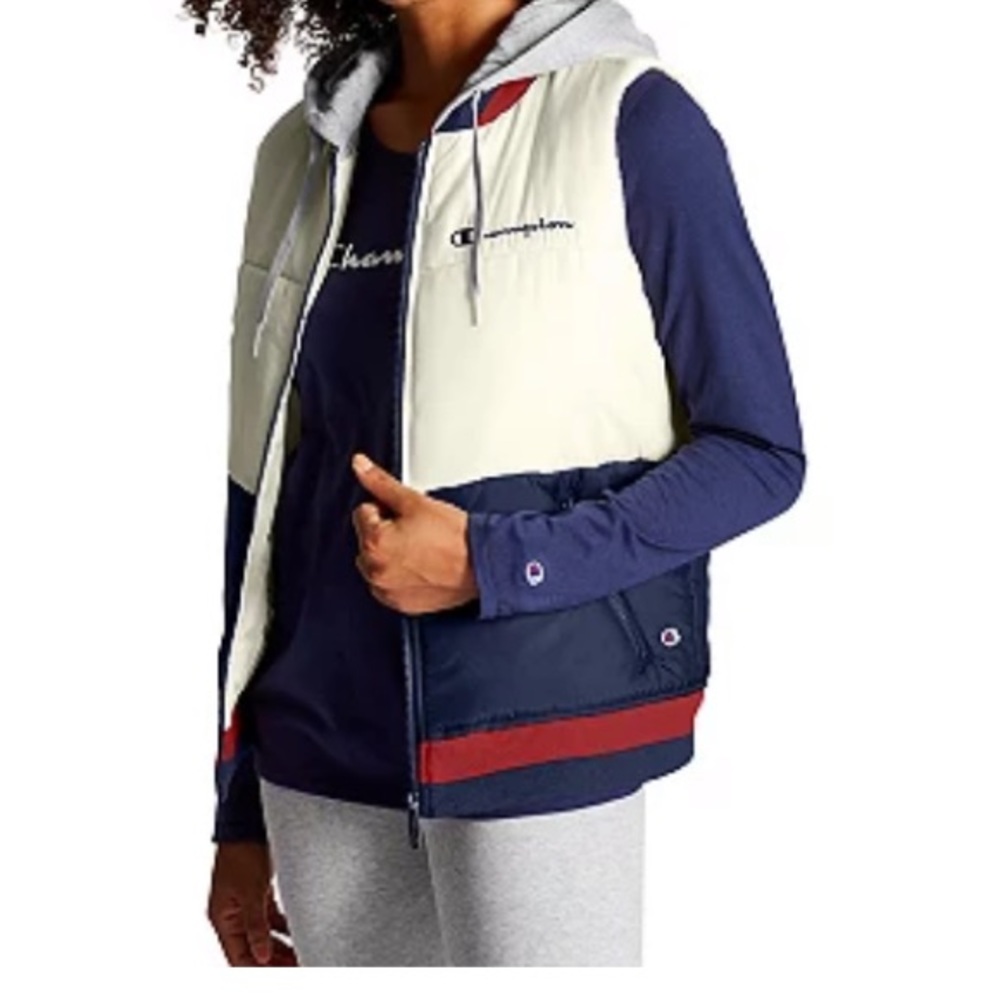 Champion Vest With Hood Size Small